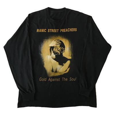 Manic Street Preachers 1993专辑 Gold Against the Soul长袖T恤