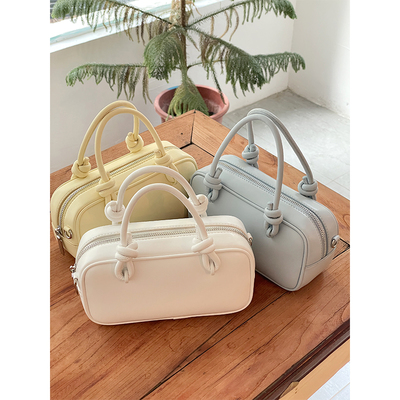 【ISIUR/铂锐思】波士顿斜挎包糖果色马卡龙清新简约女生单肩包