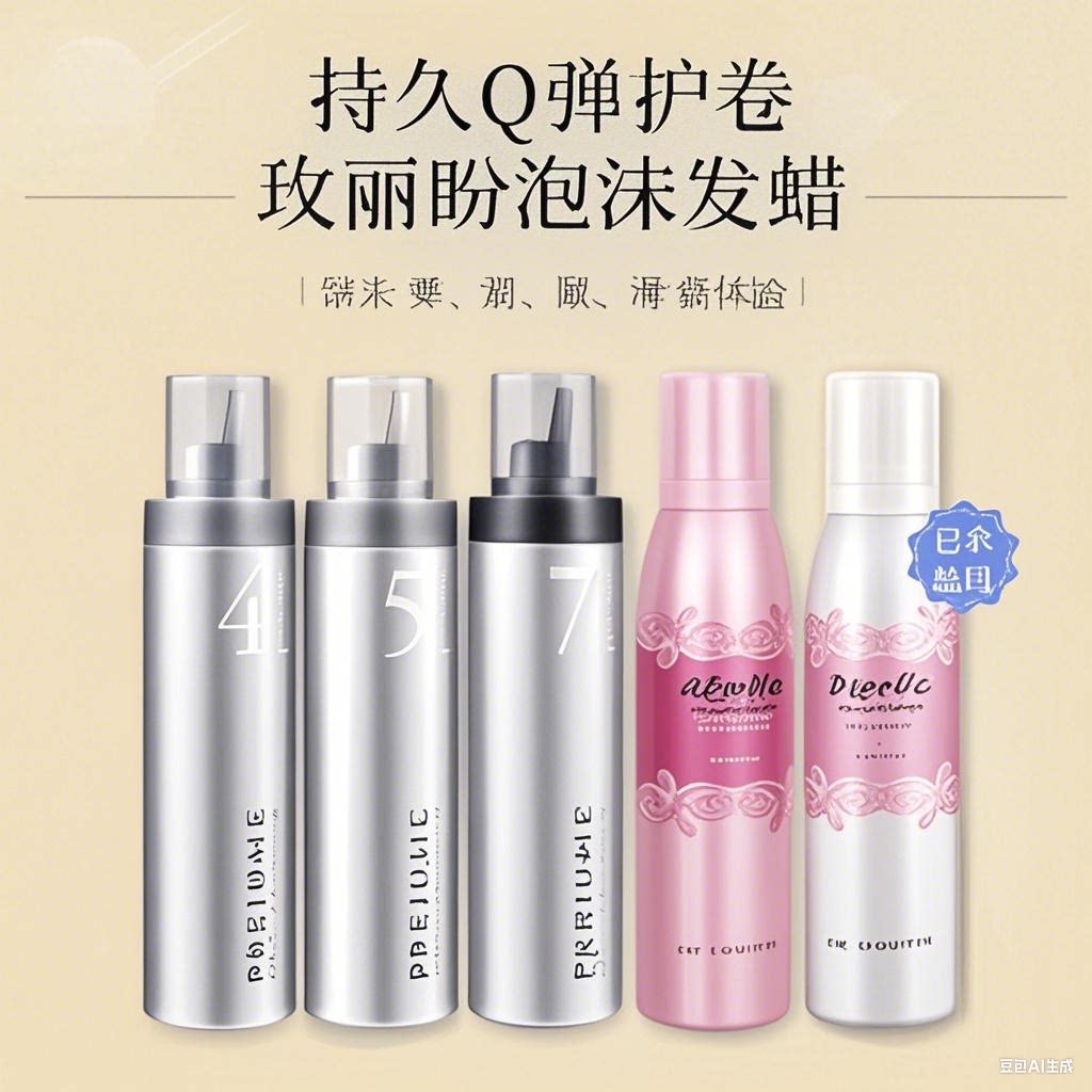 日本玫丽盼泡沫摩丝发蜡