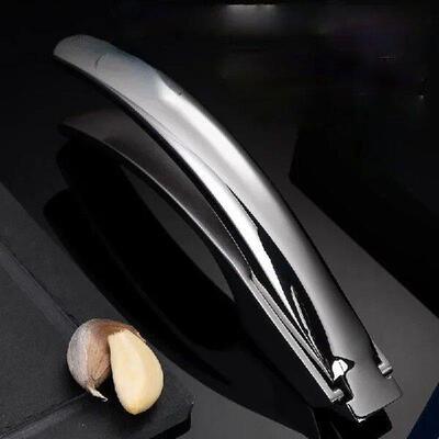 304 Stainless Steel Garlic Press Simple Household