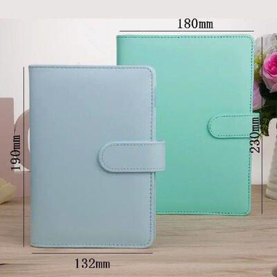 A5 PU Leather DIY Binder Note Cover Diary Agenda