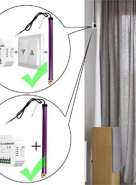 WiFi Smart Rf433 Curtain Switch With Remote For Motorized