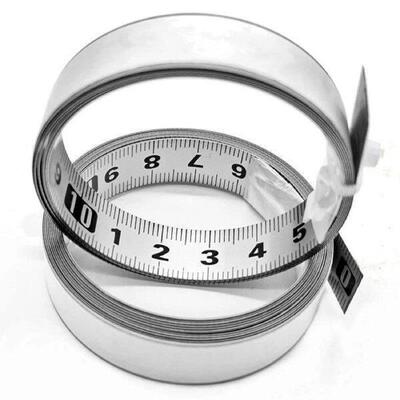 Stainless Steel Adhesive Scale Precision Woodworking Guide