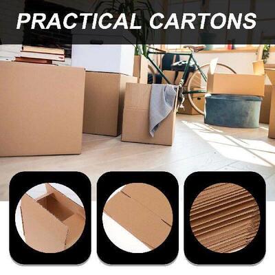 20 Pcs Small Parcel Cardboard Boxes Eco Friendly Recycled