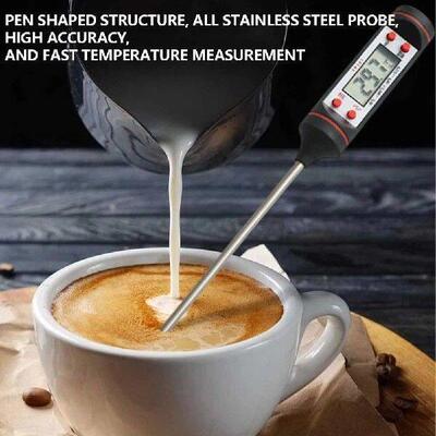 Meat Thermometer Instant Read Food Probe Temperature Meter