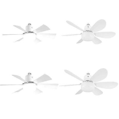 Socket Fan Light with Remote Screw in Ceiling Fan in Light