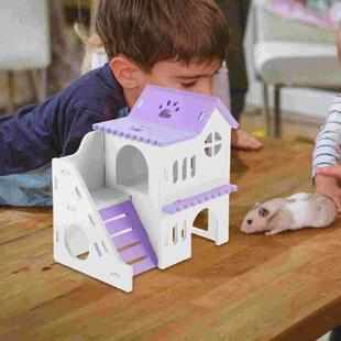 Hamster House Villa Hamsters Hideout Small Animal