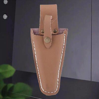 Pruning Gardening Pouch with Buckle Stitching Leather