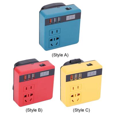 120W Lithium Battery Inverter DC 18V-21V To AC 220V