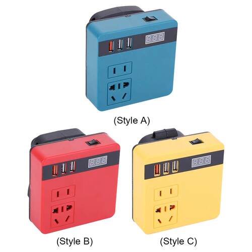 120W Lithium Battery Inverter DC 18V-21V To AC 220V