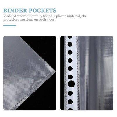 100 Pcs Donation Bins Folder Inner Pocket Accessories
