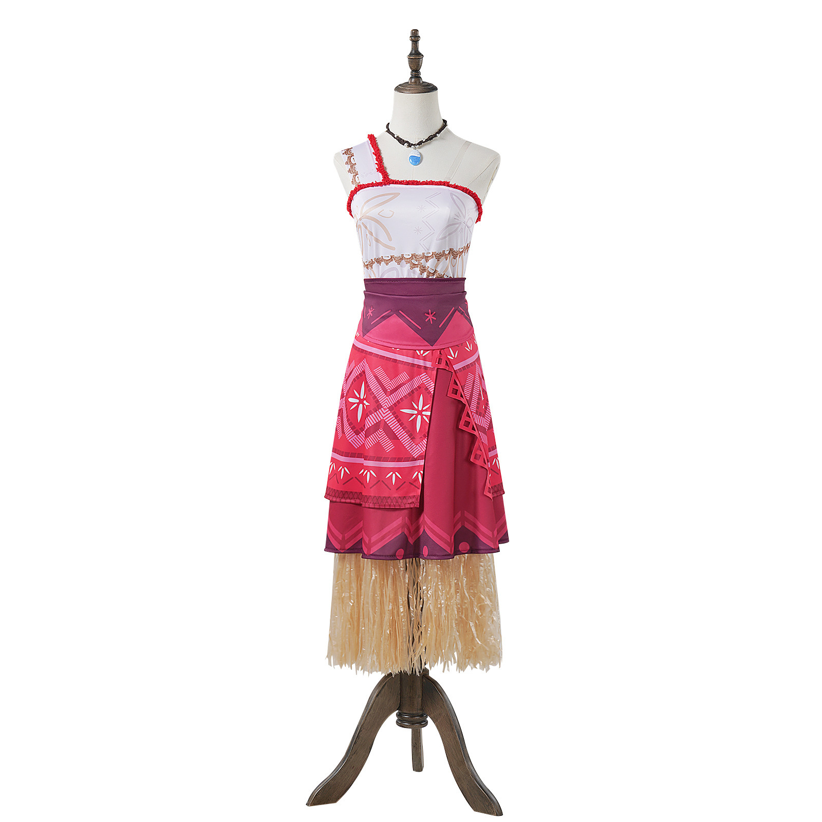 海洋奇缘2莫阿娜cos服海洋公主莫阿娜草裙公主cosplay表演服