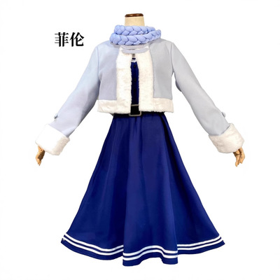 心缘家葬送的芙莉莲cos服芙莉莲菲伦cosplay服装动漫精灵常服女装