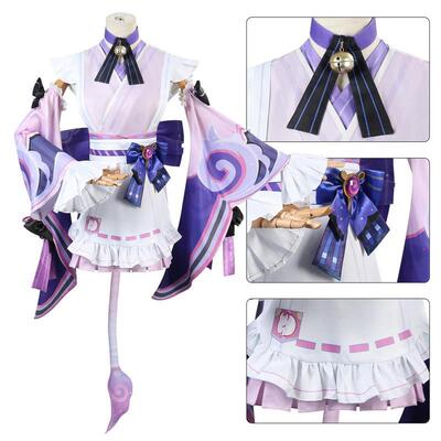 漫路人原神cos服璃月绮梦缱绻梦见月瑞希cosplay服装二次元动漫服