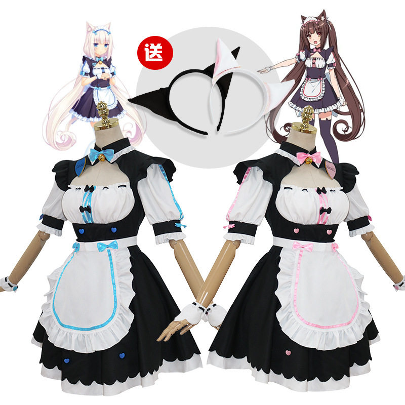 巧克力香子兰猫娘乐园萝莉裙子cosplay动漫角色扮演女仆装