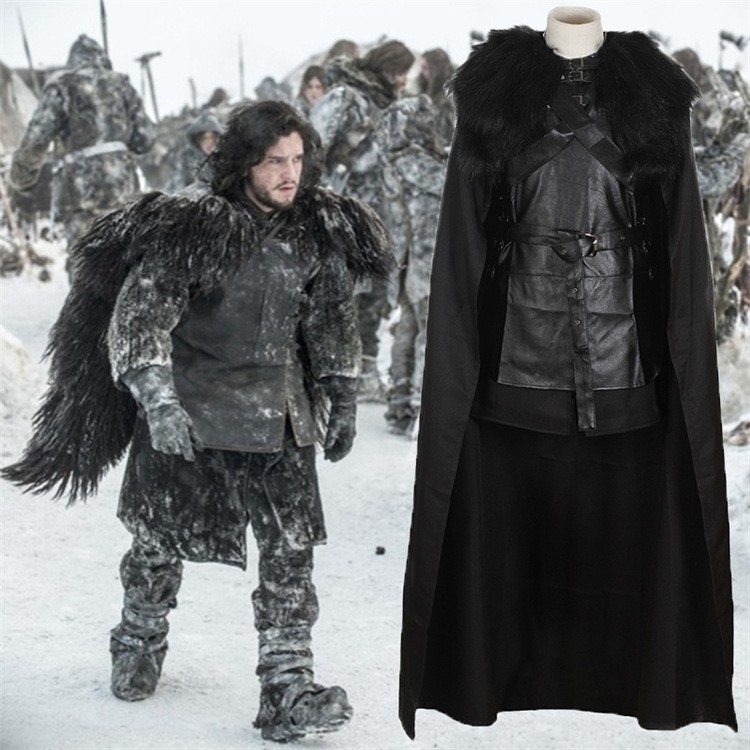 权利的游戏冰与火之歌琼恩雪诺cosplay