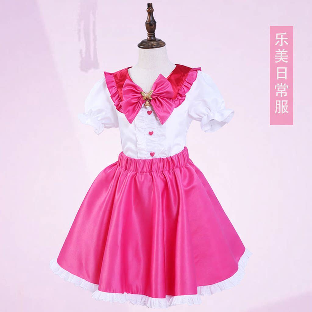 奇妙萌可系列爱心公主裙乐美日常服装儿童裙子女童连衣裙cos服