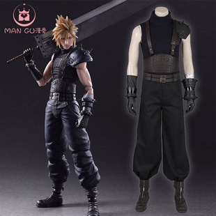 cos 最终幻想7重制版克劳德 蒂法cos服 圣子降落cosplay全套