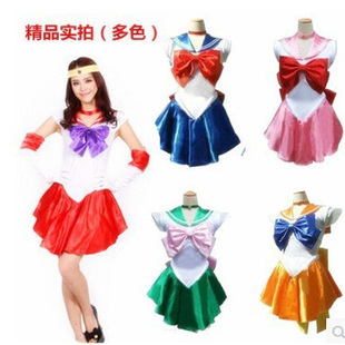 万圣节动漫展览服装美少女战士月野兔趣味魔法水手服COS少女