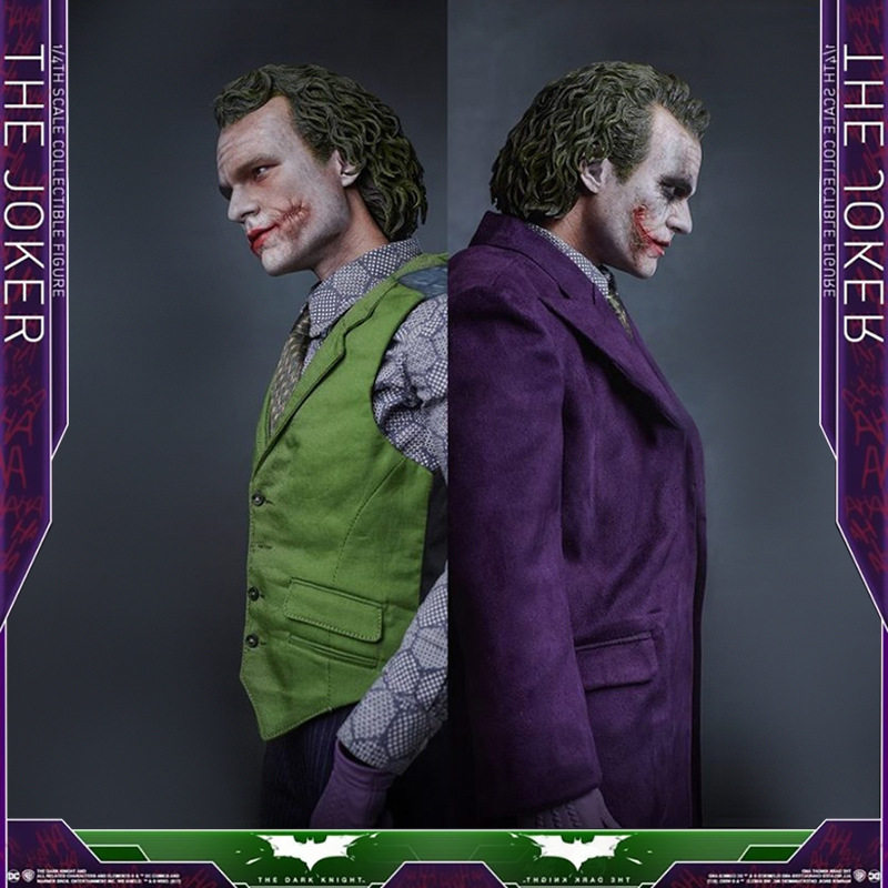 蝙蝠侠cos服黑暗骑士希斯莱杰小丑男服装同款西服外套cosplay服