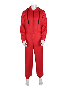 2022万圣节纸钞屋cos服装韩国电影达利连体衣纸房子cosplay纸牌屋