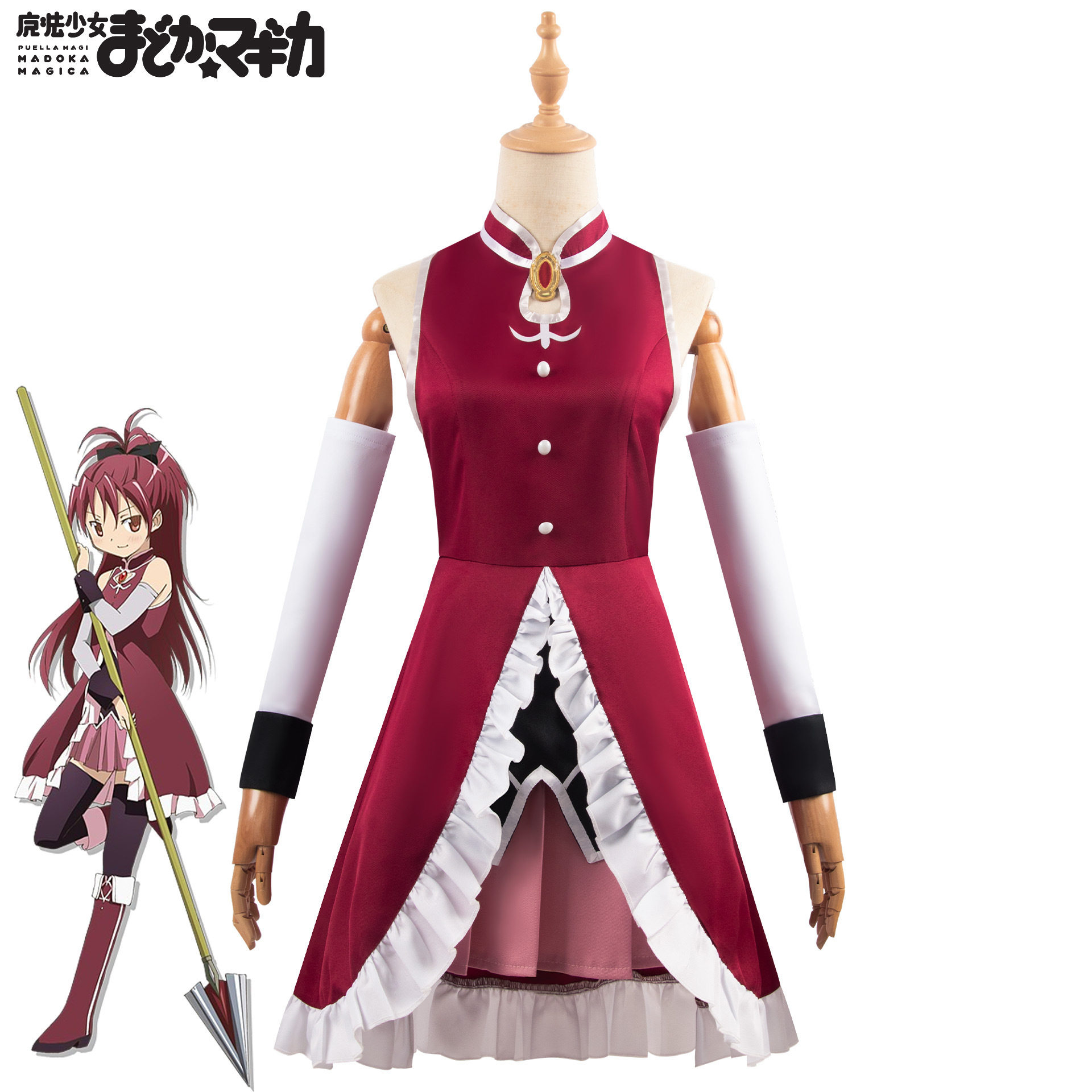 魔法少女小圆cos服晓美焰巴麻美佐仓杏子战斗服cospla动漫服装