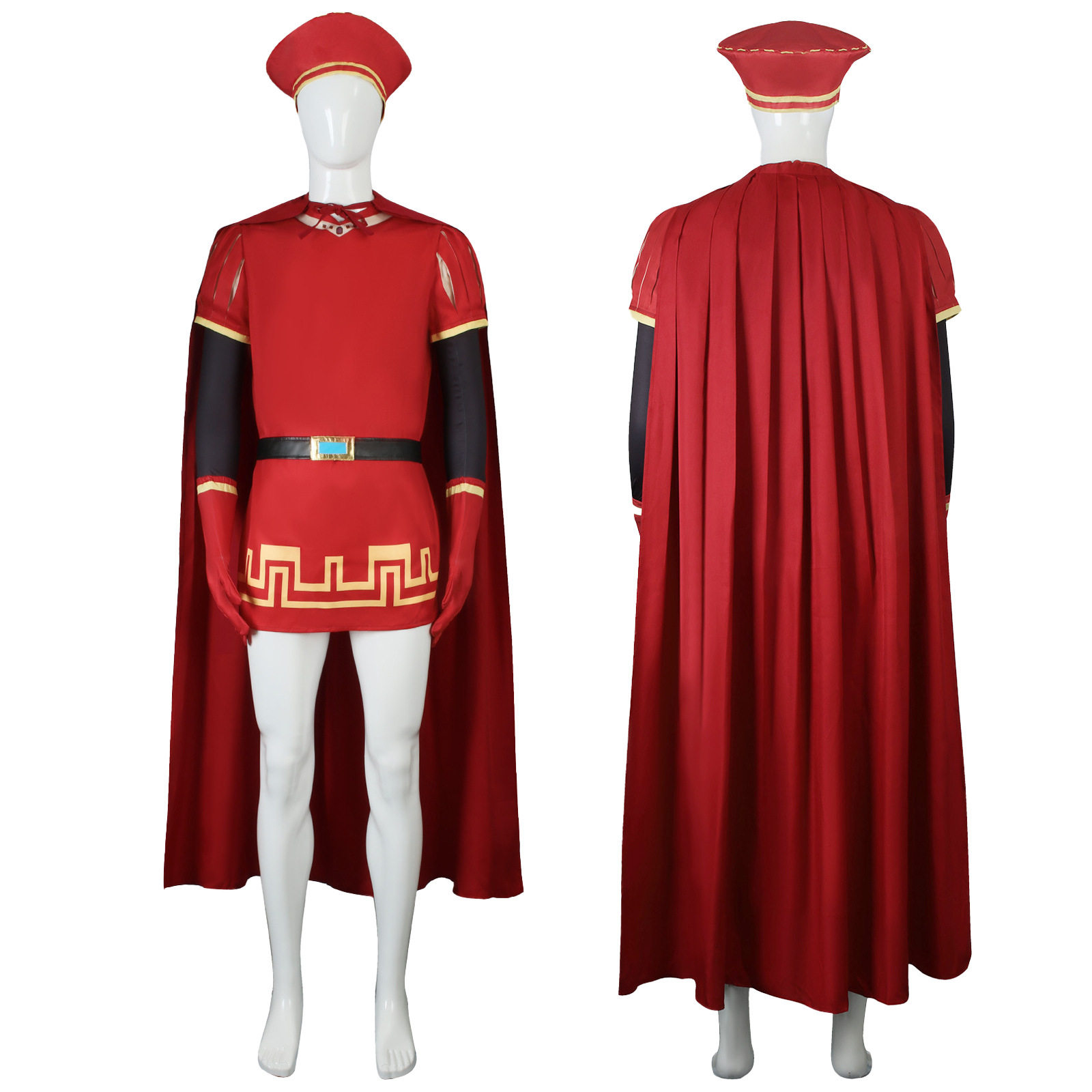 万圣节怪物史莱克cos服4D马克西姆斯·法尔奎德勋爵cosplay服装