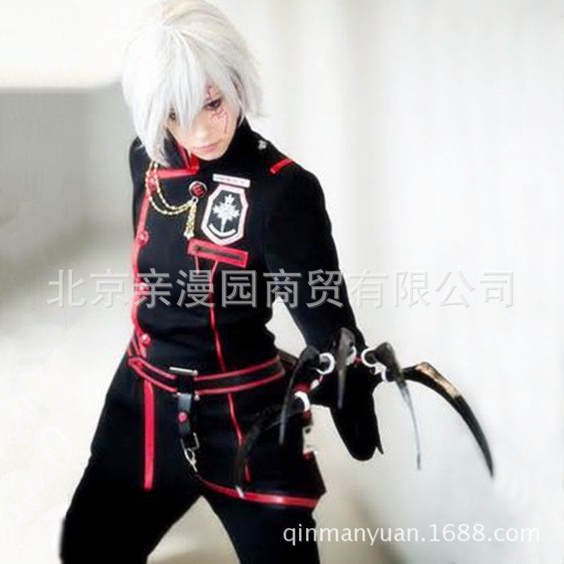 【亲漫园】驱魔少年格雷少年亚连沃克动漫展万圣节表演cosplay服