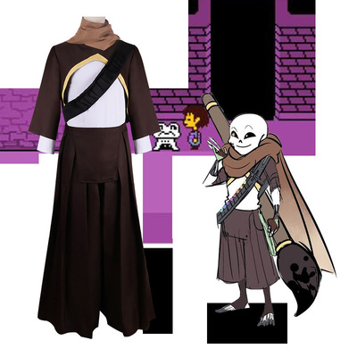 漫雅源cos服传说之下undertaleink！sanscosplay动漫服装现货