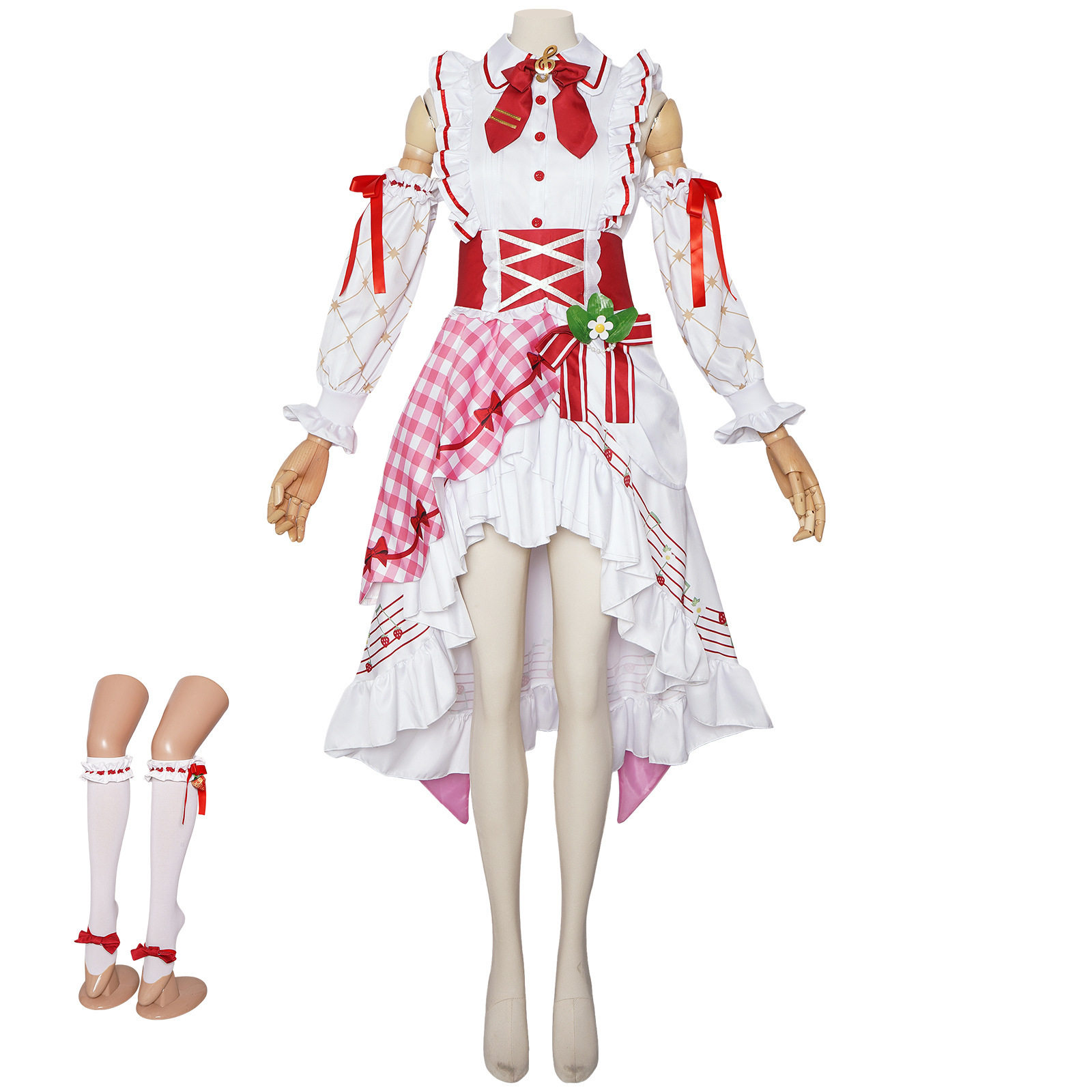 十五周年草莓裙cos服装初因虚拟偶像公主cosplay服动漫角色扮演