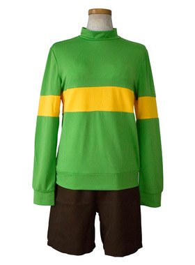 传说之下play服套装undertale弗里斯克frisk动漫chara女服