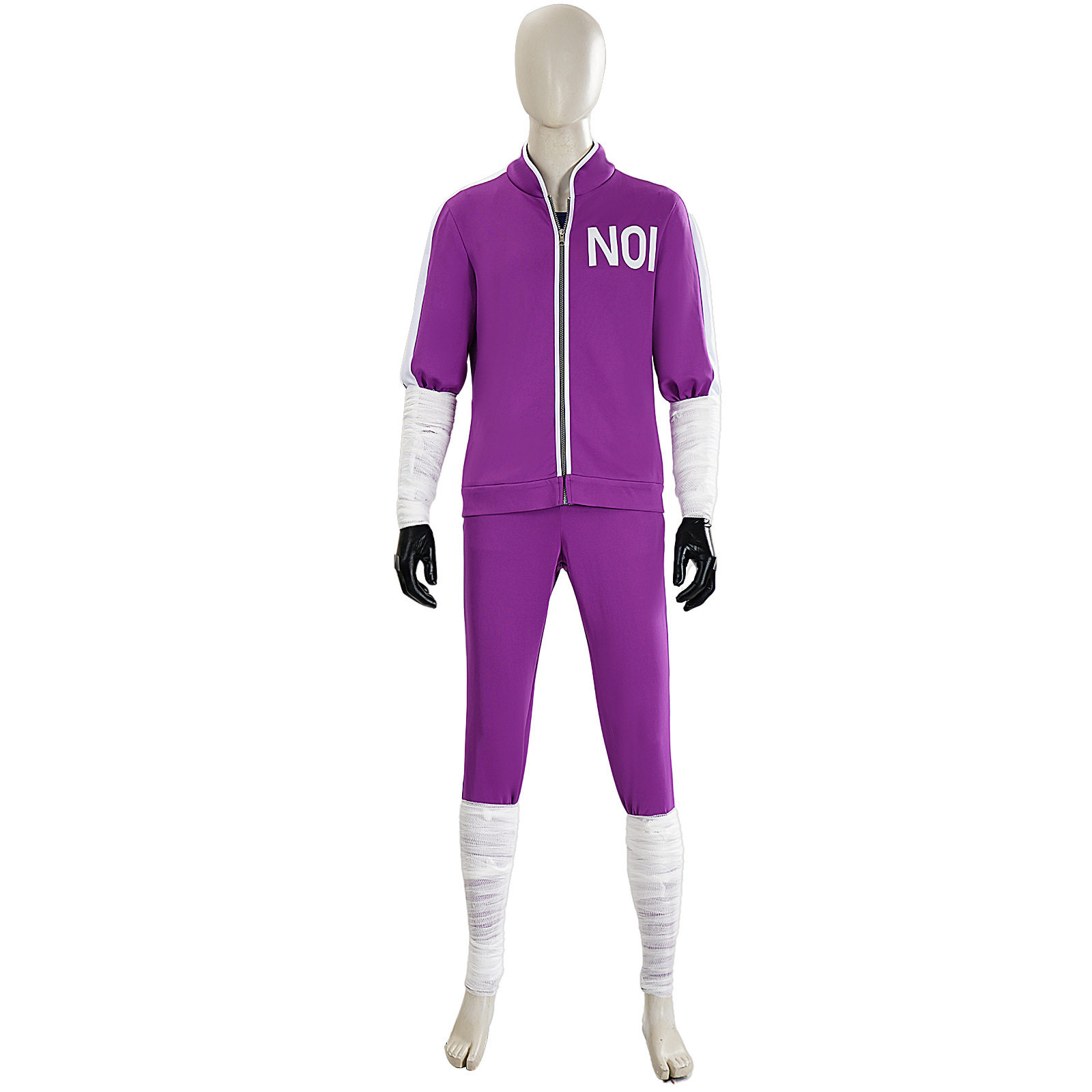 万圣节服装异兽魔都cosplay服装NOI能井紫色运动套装动漫角色表演