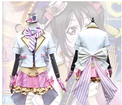 lovelive cos服 矢泽妮可街机二代 cosplay动漫游戏舞蹈服装现货