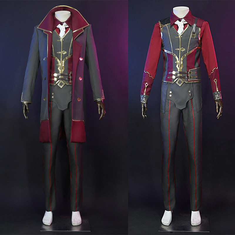 英雄联盟LOL双城之战希尔科cos西装游戏动漫cosplay服装男