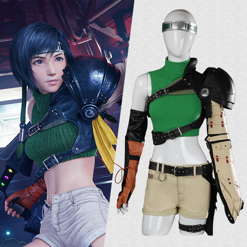 最终幻想7:重生尤菲·如月cos服套装女游戏二次元动漫服装