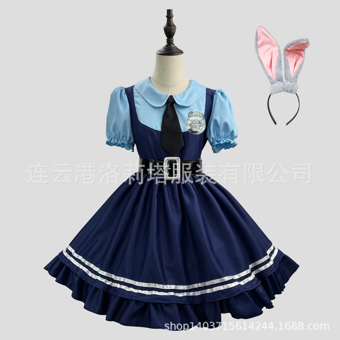 实拍疯狂动物城cosjudy朱迪兔子cos拟人服动漫cosplay服装全套
