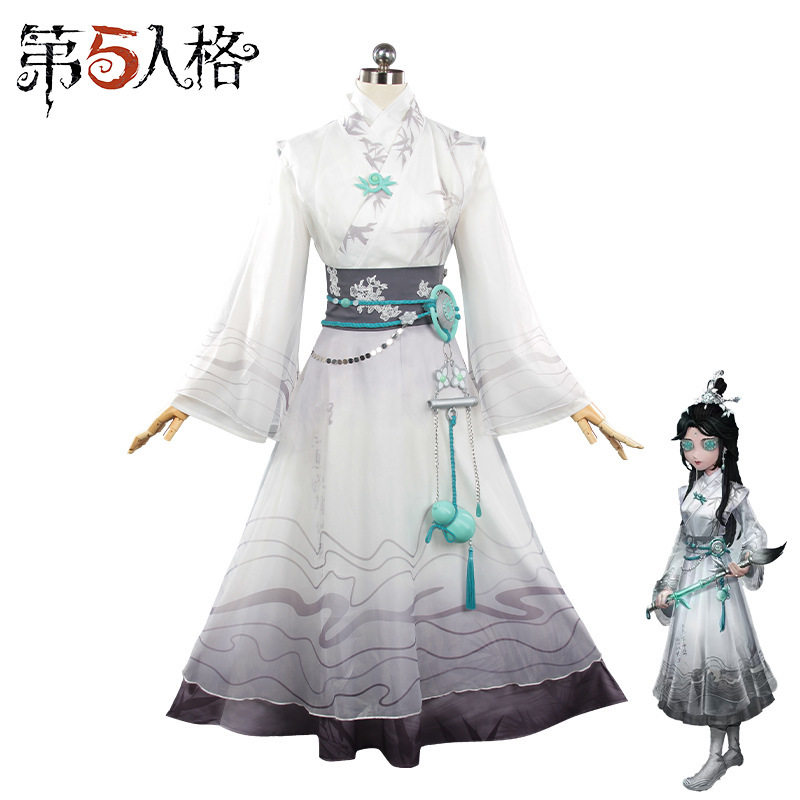 第五人格cos服古董商cosplay墨韵系列周边心跳游园会二次元服装图片