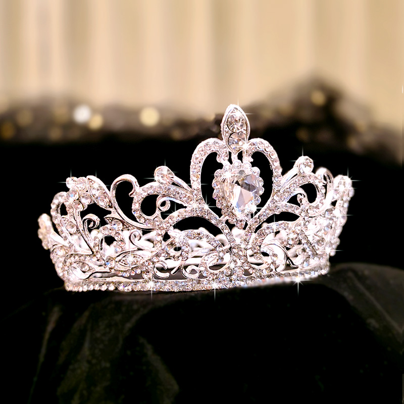 儿童圆皇冠头饰公主发饰头饰