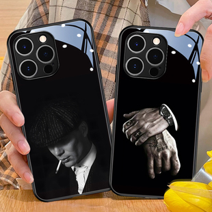 浴血黑帮适用苹 果15手机保护壳新款iPhone16promax美剧13i谢尔比12玻璃mate60pro周边15个性11oppo套vivo