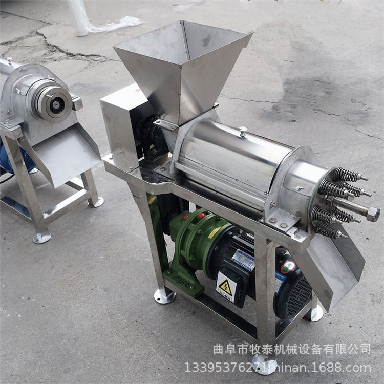 工业西红柿螺旋压榨机 果蔬渣汁分离机商用柠檬甜菜根压榨挤汁机