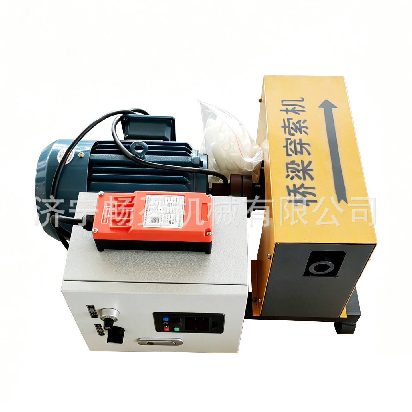 桥梁穿索机钢绞线穿束机 200米5.5KW梁场预应力施工钢绞线穿线机