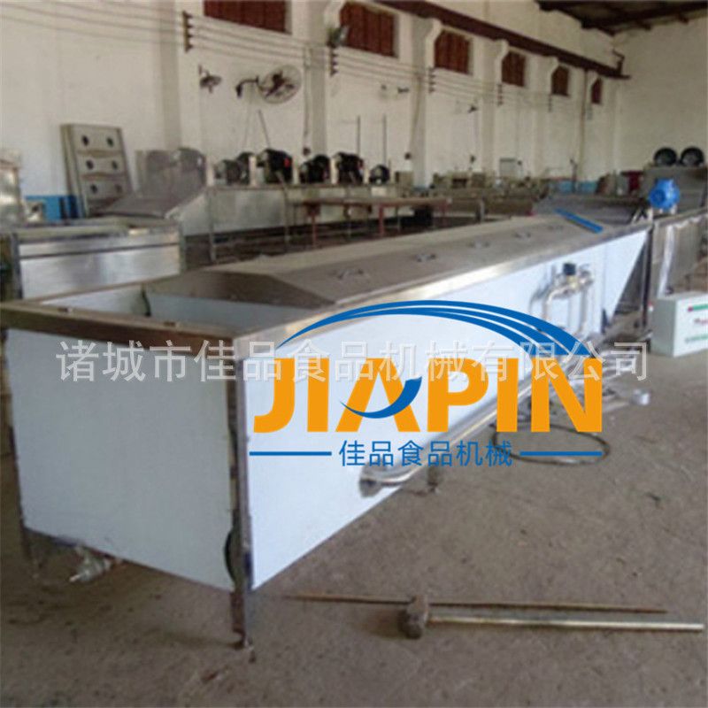胡萝卜漂烫机白菜杀青机 四季豆清洗漂烫流水线