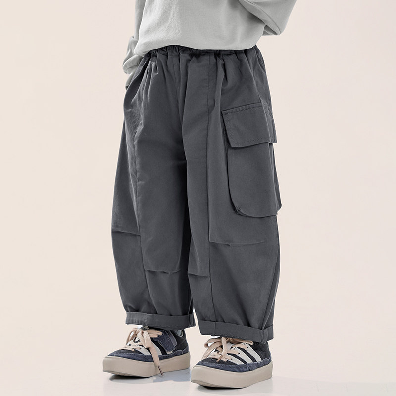 积木城堡男童裤子春秋2026新款春装中小童儿童韩版休闲裤男孩长裤,童装/婴儿装/亲子装,裤子,淘宝优惠券,粉丝福利购,淘宝优惠卷