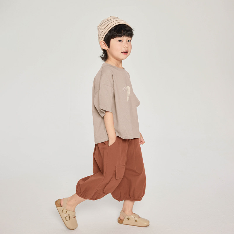 男童t恤短袖2025夏装新款儿童韩版体恤中小童宝宝薄款半袖上衣,童装/婴儿装/亲子装,T恤,淘宝优惠券,粉丝福利购,淘宝优惠卷