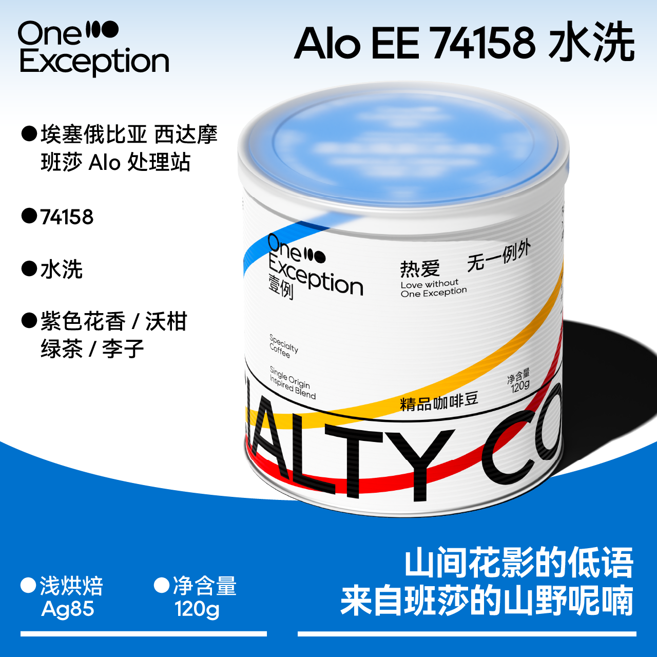 壹例丨AloEE74158水洗咖啡豆