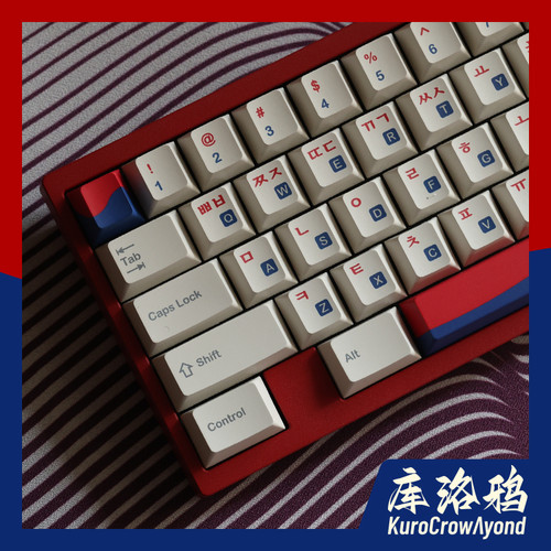 库洛鸦大韩文键帽库洛鸦原厂高度