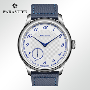 法拉苏蒂80小时长动续航手动机械表超薄机芯商务简约新款 腕表 男士