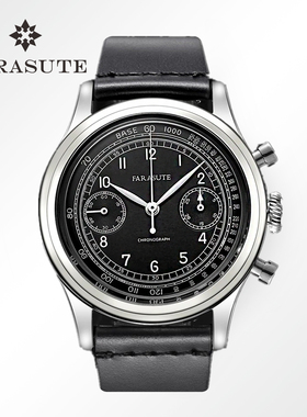 法拉苏蒂复古表FARASUTE简约复刻精钢ST19机芯男士手动机械手表