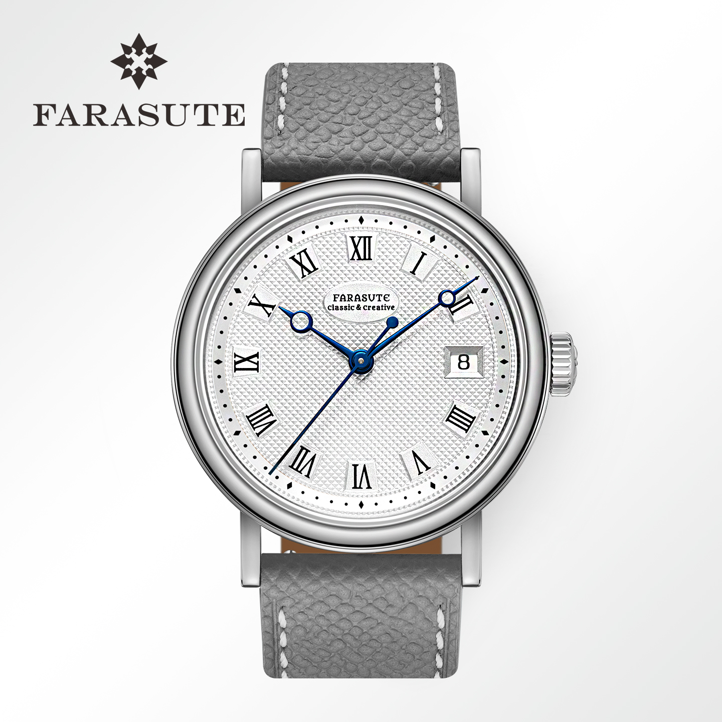 法拉苏蒂复古男士自动机械手表