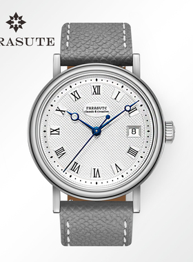 法拉苏蒂品牌男表圆形复古自动机械手表雅致系列PT5000男士腕表